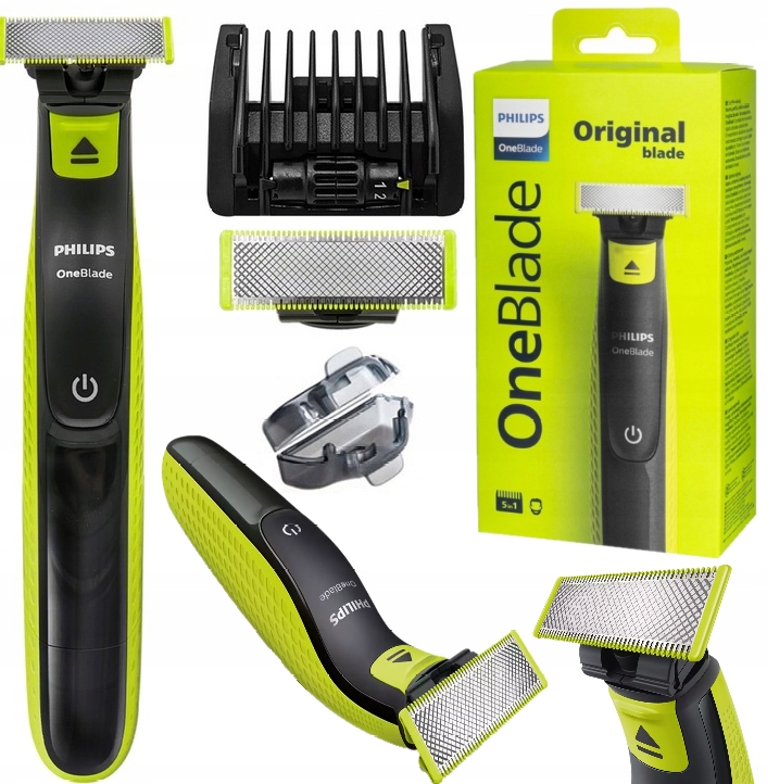 Vodotesný holiaci strojček PHILIPS JEDNA ČEPELIA NASTAVITEĽNÝ 5 V 1 360